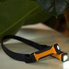 Rechargeable LED Neck Light Bendable Arms Long-lasting Work Light Two Brightness Levels 2 Modes Neck Flashlight Night Running