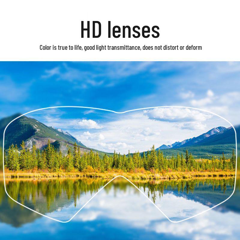 Антитуманные Велосипедные Очки Высокой Четкости - Защита от Ветра, Песка, Брызг и Пыли для Мужчин и Женщин