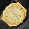 USED NINO CRYSTAL AUTOMATIC SWISS MENS DAY&DATE ORIGINAL DIAL WATCH A432204-2 R110-a432204