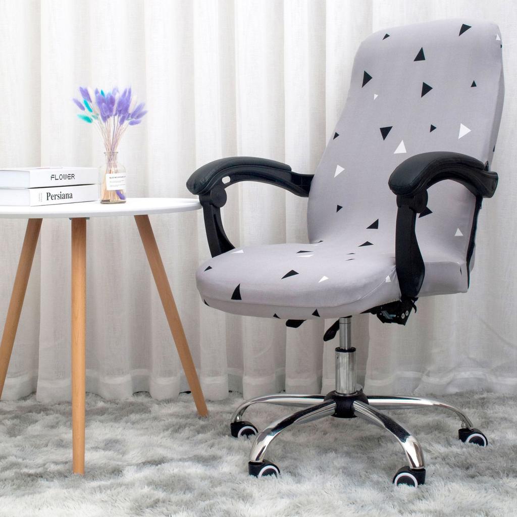 Stretch Office Chair Cover Universal Rotating Armrest Lifting Computer Chair Covers Anti -Dirty Removable Washable New Seat Case