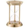European Retro Empty Hourglass Sand Watch  Metal Sand Glass Timer DIY Home Office Desktop Decor Ornaments 2024 Newest Sandglass