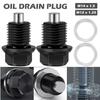 Aluminum Magnetic Oil Drain Plugs M12/M16/M20 Sump Nut Screw Engine Drain Nut Bolt  Universal Car