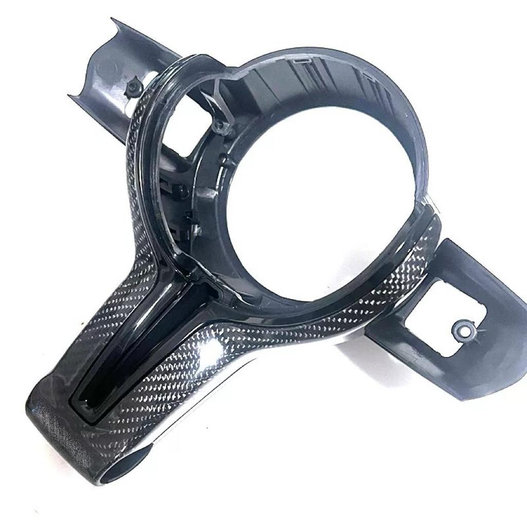Suitable for BMW carbon fiber steering wheel cover F20 F22 F30 F32 F10 F06 F15 F16 F80 F87 F82 interior modification