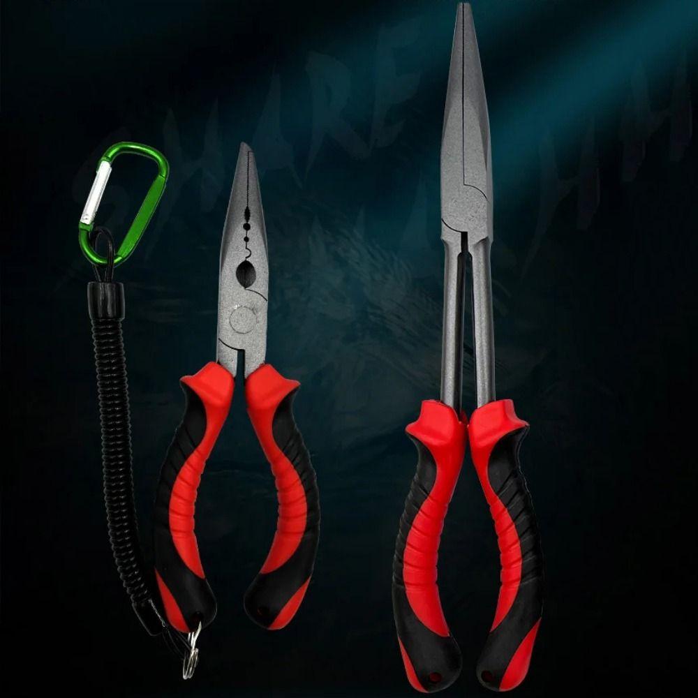 Line Cutter Fishing Pliers High Carbon Steel Fishing Tied Hooks Pliers Outdoor Camping