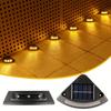 1/4pcs Solar Step Lights Outdoor Garden Courtyard Decor Warm/ White LED Pathway Lighting Sun Lamp for Walkways Staircases Garden