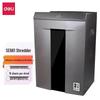 Deli SE661 P-2 High-Security 10-Sheet Cross-Cut Paper Shredder with CD/Card Support