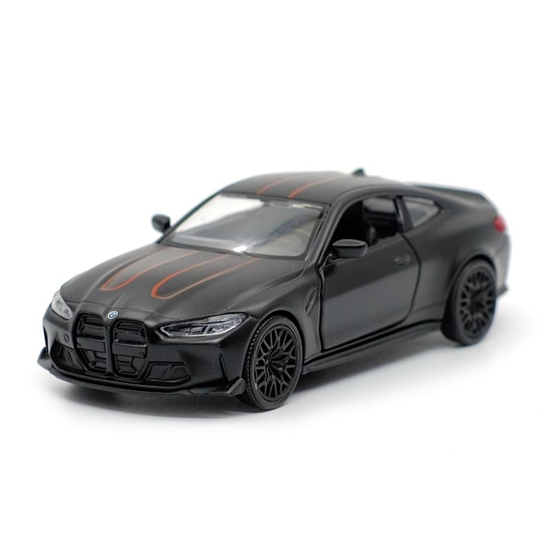 AAAOQ1 RMZ CITY 1:36 BMW M4 CSL Sport Car Alloy Diecast Car Model Toy With Pull Back For Children Gifts Toy Collection