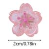 10/20/30Pcs 3D Board Push Pin DIY Pink Flower Push Pins Portable Decorative Studs  Stationery