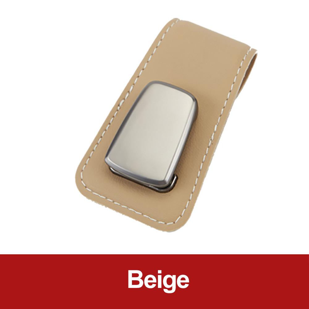 Многофункциональный автомобильный солнцезащитный козырек, зажим для очков, кожаный зажим для очков, держатель для автомобильных солнцезащитных очков, чехол для карт, аксессуары для салона автомобиля