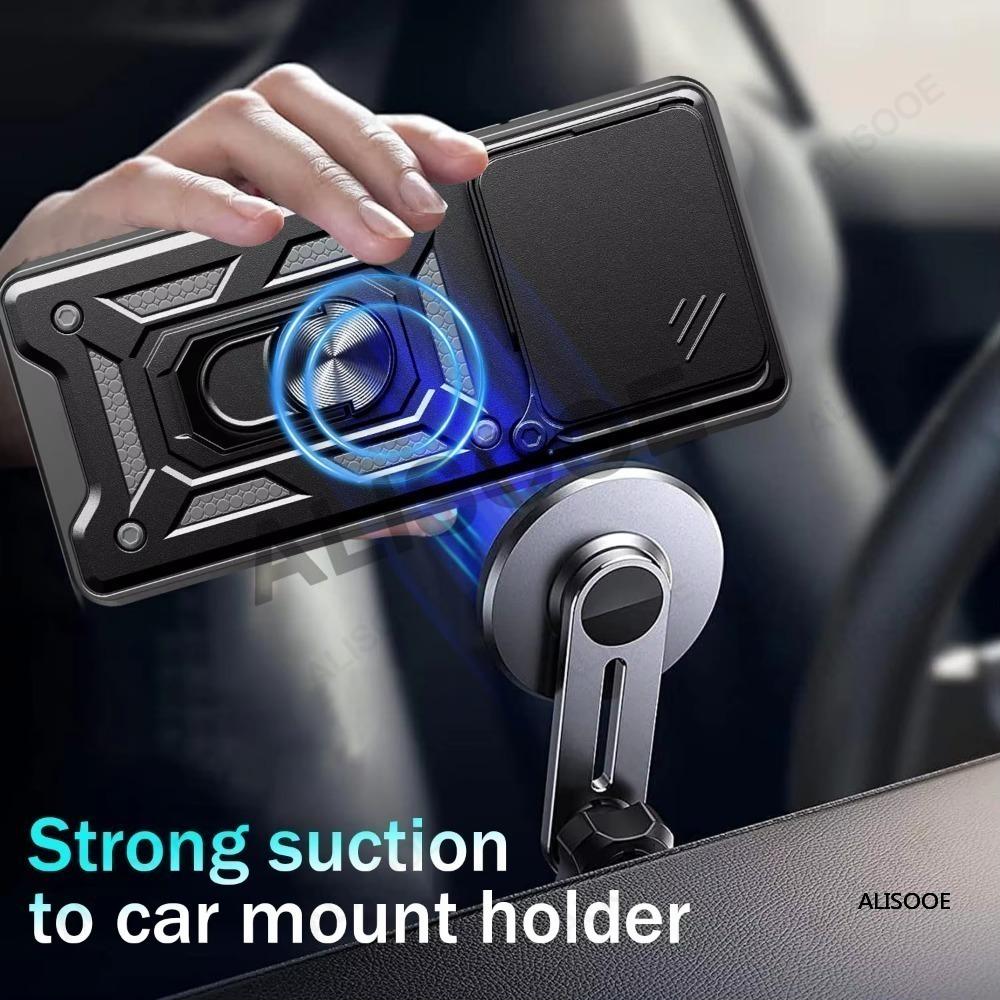 Для Xiaomi 15T Pro Чехол для Xiaomi Mi 15T Крышка Броня Сдвижная Камера Кольцо-Подставка Держатель Полная Защита Чехол для Телефона