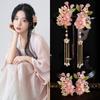 Pearl Chinese Style Hairpin Set Tassel Hanfu Hair Stick Exquisite   Hair Sticks for Long Hair