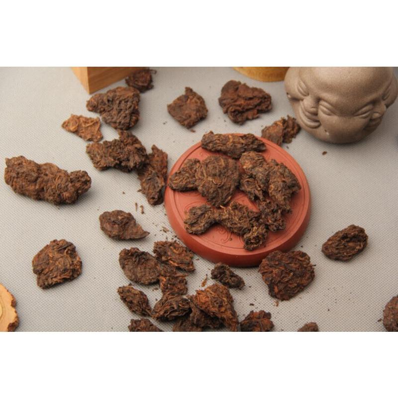 Чай Supreme Aged Golden Buds Lao Cha Tou Pu'er Puerh рассыпной Пуэр Ripe Shu 250г