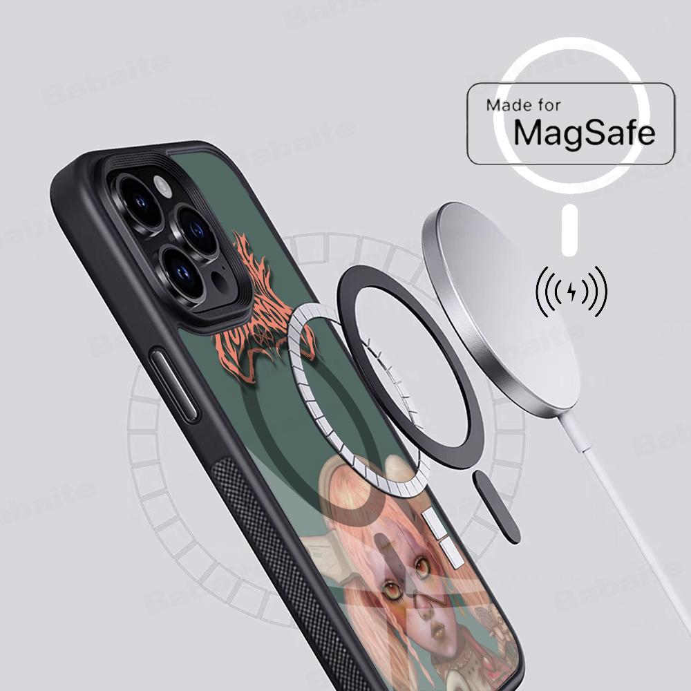 Post Human Nex Gen Phone Case Magesafe Magnetic Wireless Charge Case For iPhone 16 11 12 13 14 15 Pro Max Plus Mini