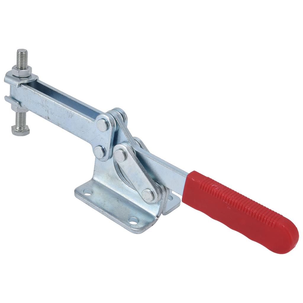 Зажим шарнирный большой с удерживающей силой 630 кг, прочный горизонтальный быстроразъемный зажим, крепежное приспособление