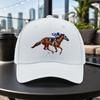 Racing Jockey Adjustable Baseball Cap Lightweight Printed Unisex Cap for Sports Daily Commute Parties  Vacations