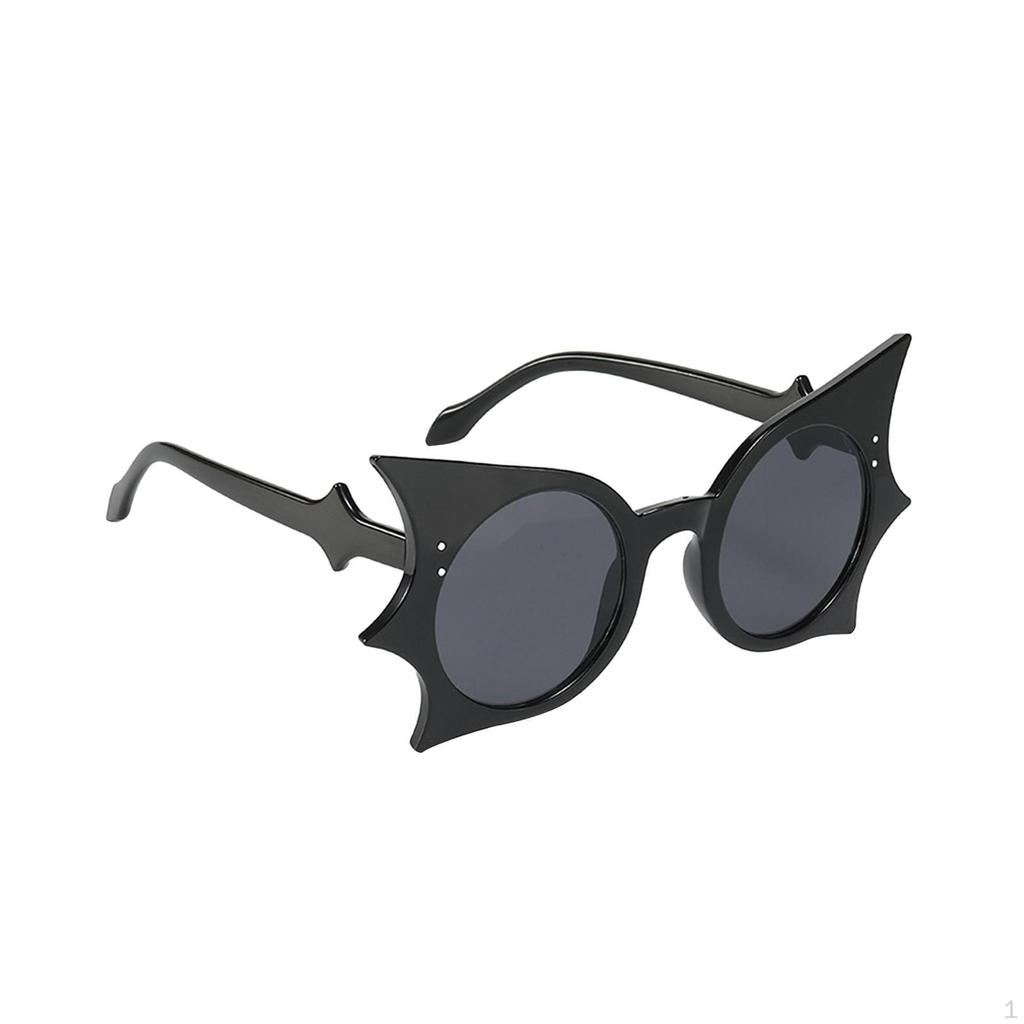 Bat Shape Sunglasses Eyeglasses Lightweight Costume Accessories Irregular Sun Glasses Eyewear for