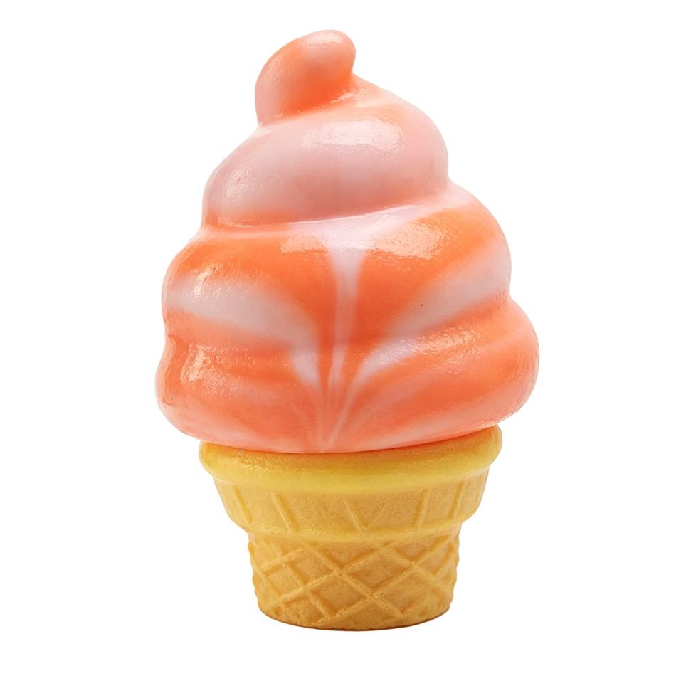 Декоративная игрушка-антистресс в форме мороженого, Nice Cream Cone Surprise, Сквиши для снятия стресса, Игрушка-фиджет для детей и взрослых