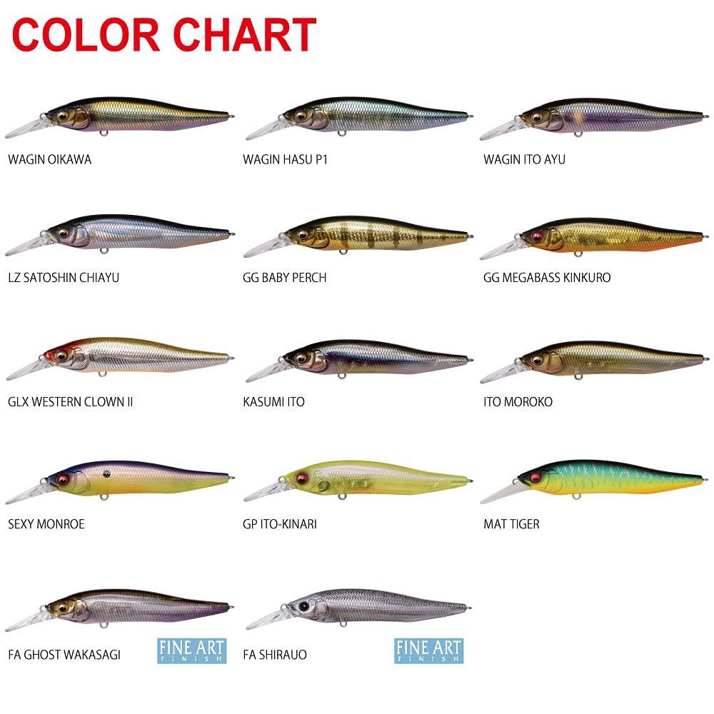 Megabass FA Ghost Smelt X-NANAHAN (X-Nanahan +1)
