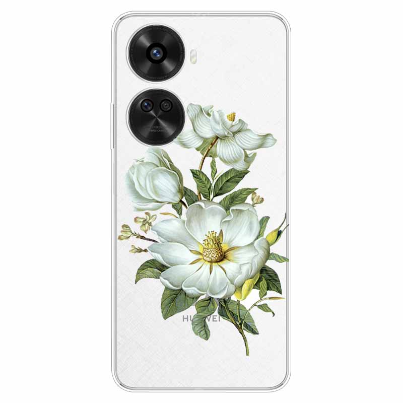 Чехол для Huawei Nova 12 SE, чехол для телефона в стиле Soft Girl, противоударный чехол для Huawei Nova 12SE, BNE-LX1, прозрачный силикон TPU