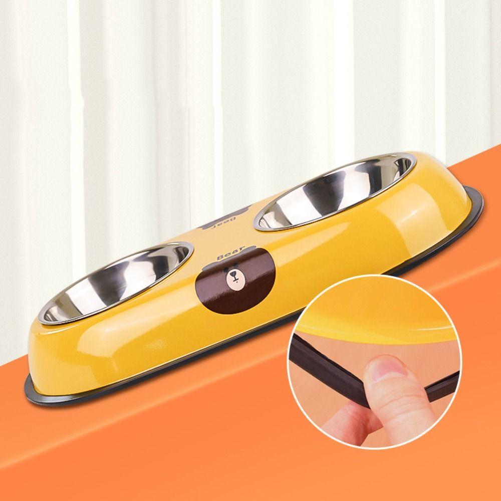 Кормушка для корма для домашних животных из нержавеющей стали, антимуравьиная миска для корма для домашних животных, многофункциональная кормушка для собак, диспенсер для кошек