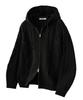 UNTAPPED STUDIO Oversized 2-Way Aran Cable Knit Zip-Up Hoodie 5 Colors