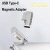 Светодиодный индикатор PD Быстрая зарядка Разъем Адаптер USB C для ноутбука Магнитный Тип C на Magsafe 2 Преобразователь разъема Для MacBook Air/Pro