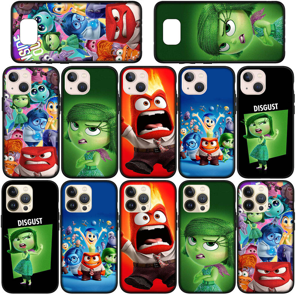 Phone Case for iPhone 17 16 15 Xiaomi Poco F8 F7 F6 X7 X6 M8 C85 C75 C71 Redmi Note 14 13 12 11 Pro Max A3 A4 14C 13C 15C Anime Inside Cute Out Cover