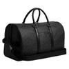 Coach Venturer 45 Логотип Бренда Печать Большая Искусственная Кожа Дорожная Сумка Женская Черная