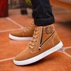 Fashion High Top Sneakers Men Boots Autumn Winter Fashion Man Designer Shoes British Style Casual Shoes for Men Zapatos De Hombre
