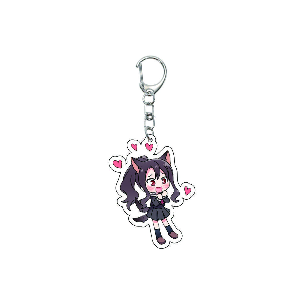 55MM Аниме banG Dream Брелок Тояма Касуми/Сая Ямабуки/Ханазоно Таэ Брелок Акриловая Модель Пластина Рождественские Подарки