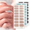 16 шт. наклейки для ногтей блестящий дизайн полная красота наклейки для ногтей наклейки простые наклейки женский салон маникюра