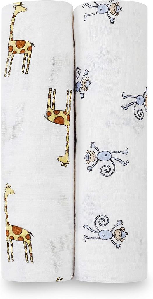 Муслиновые пеленки Aden + Anais Jungle Jam (2 шт., 4023)