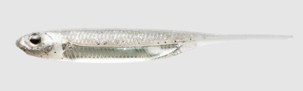 Fish Arrow Soft Lure Flash J SW 4 Inch 5 Piece Per Pack #100 (9655)