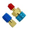 Quick Coupler Adapter Refrigerant Quick Couplers Kit,R1234YF To R134A Hose Adapter High and Low Side