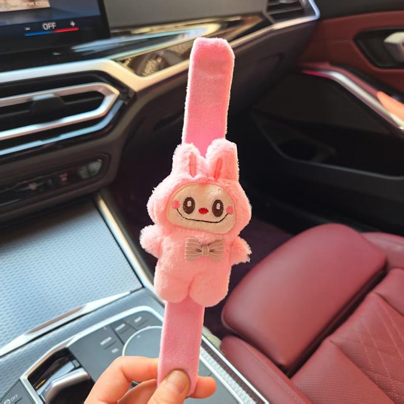 6 ФОТО Мультяшный Лабубу Слэп Снэп Обертывающий Наручный Браслет Милые Забавные Игрушки Детское Украшение для Руки-Кольцо