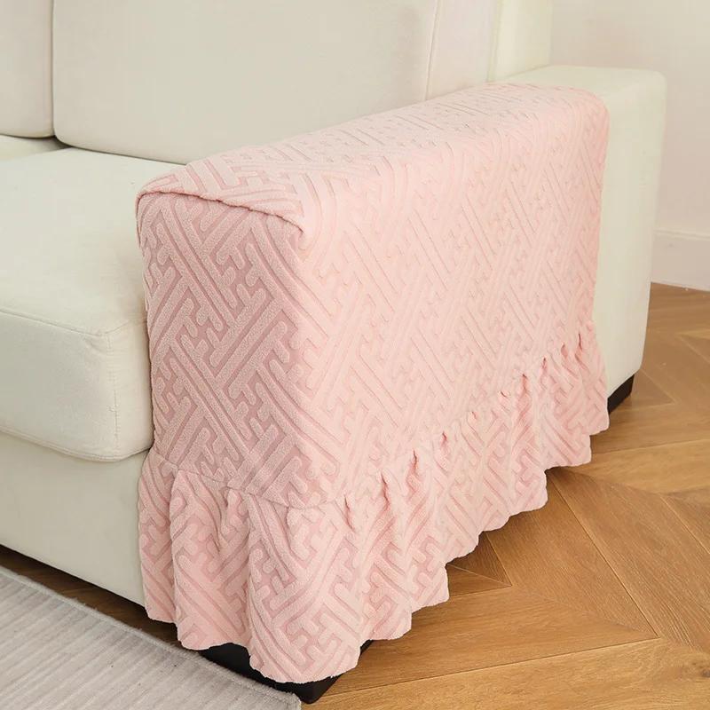 Armrest Covers Thickened Non-Slip Sofa Armrest Protector Universal Soft Warm Furniture Protector for Chair Sofa Couches Recliner