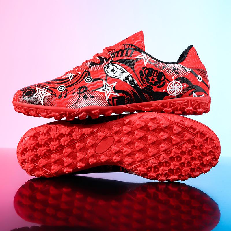 Детские профессиональные футбольные бутсы с длинными шипами для мальчиков и девочек - Средние и большие размеры