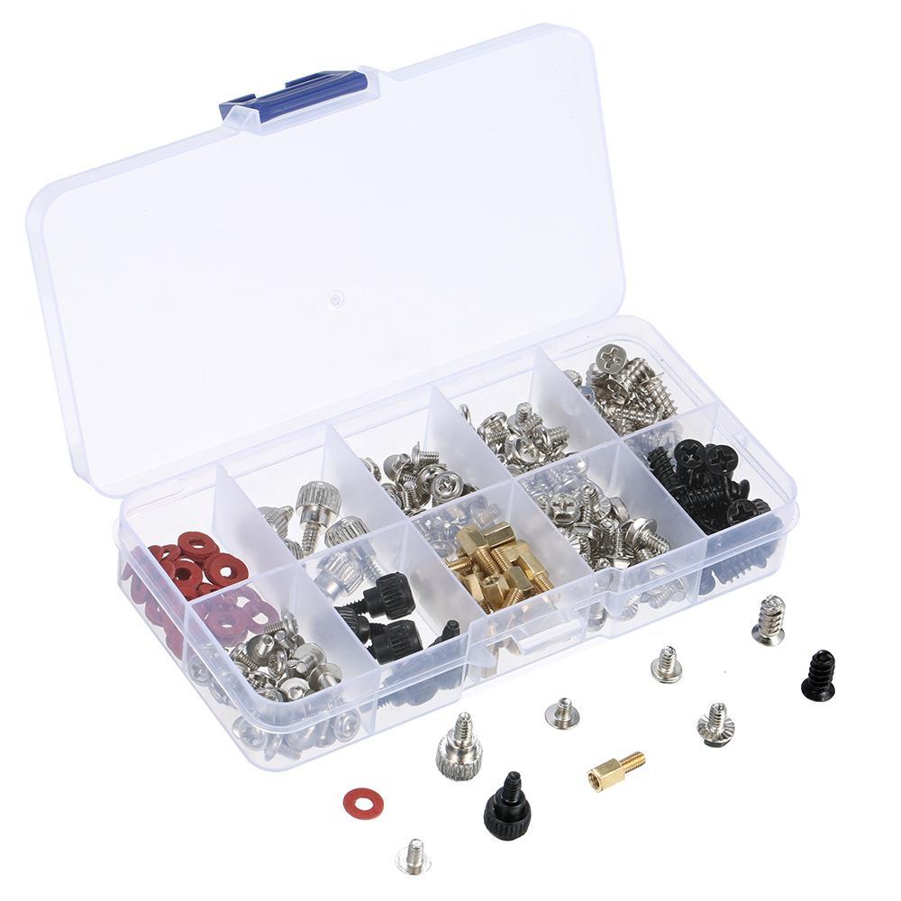 228PCS Basic Computer Screw Kit Desktop Computer Maintenance Screw Set for Computer Case Motherboard Graphics Hard