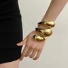 Необычные многослойные браслеты для женщин, винтажные преувеличенные браслеты, ювелирные изделия в стиле хип-хоп панк, pulseras mujer