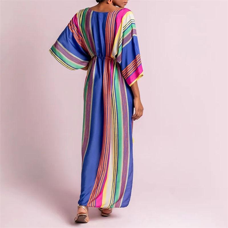 Beach Dress Kaftan Pareo Sarongs Sexy Cover-Up Bikini Swimwear Tunic Swimsuit Bathing Suit Cover Ups Robe De Plage