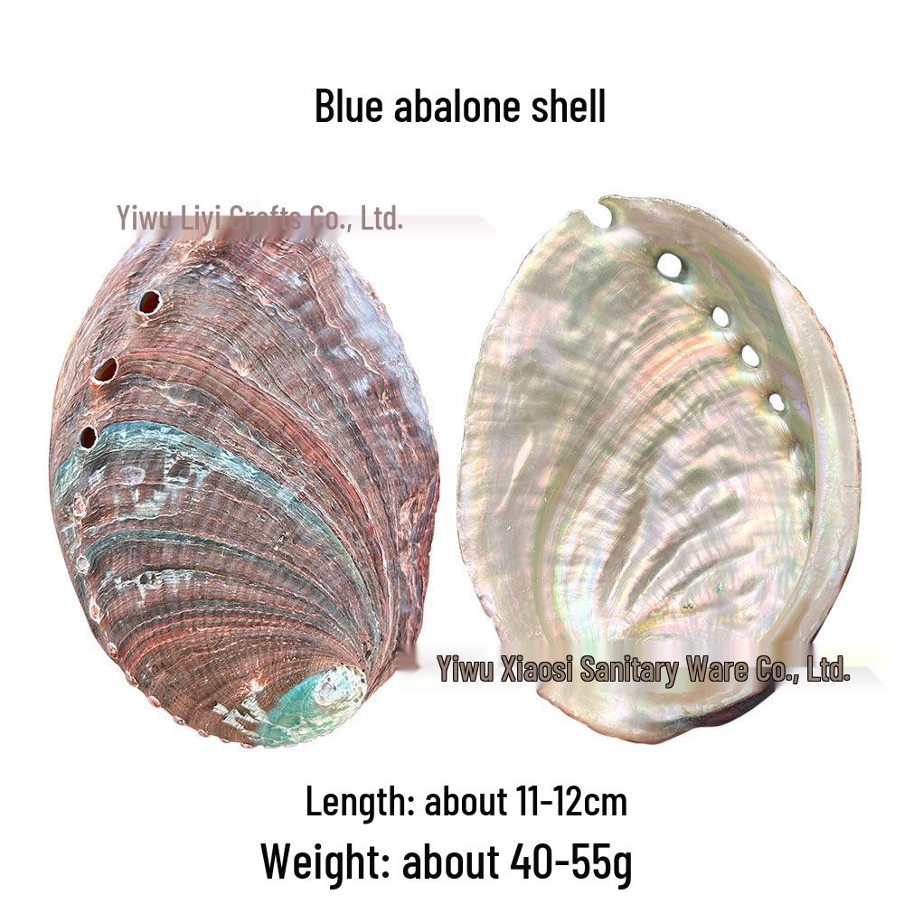 Подставка для благовоний из раковины абалона - Декоративный элемент из натурального перламутра для дома