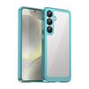 Для Samsung Galaxy S25 Чехол для телефона WANLONFENG Серия XC ТПУ Акриловая крышка с закаленным стеклом (Большое отверстие для линзы)