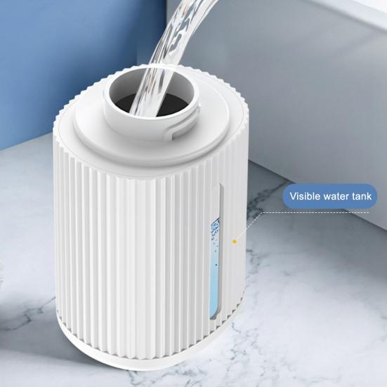 Бесконтактный автоматический дозатор мыла, перезаряжаемый через USB, водонепроницаемый IPX5, с 4-уровневой регулировкой дозирования, емкость 380 мл