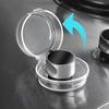 Gas Oven Knob Cover Waterproof Dustproof Cooktop Stove Knob Cover for Child Safety