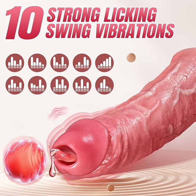 Рукав на пенис с вибрирующим язычком, Удлинитель пениса с 10 режимами вибрации, Пульт управления, Кольцо для увеличения пениса для мужчин, Реалистичные секс-игрушки