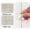 1 шт., белый водонепроницаемый маркер для плитки, восстановитель затирки, ремонт зазоров для швов пола в ванной комнате, строительные инструменты для заполнения швов краской