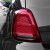 ABS Наклейка на задний фонарь автомобиля Для Abarth 595 695 595C 695C Fiat 500 500C 2016 2017 2018 2019 2020 2025 2025 2025 2025 1 пара