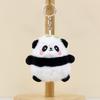 Cute Cartoon Panda Plush Keychain Soft Accessory For Bags And Keyrings With Charm