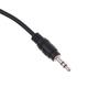 6.35mm TRS Stereo Male to 3.5mm Male Plug Aux Cable Cord 1.8m 1/4" to 1/8" Connection Cord for Power Amplifier Equalizer