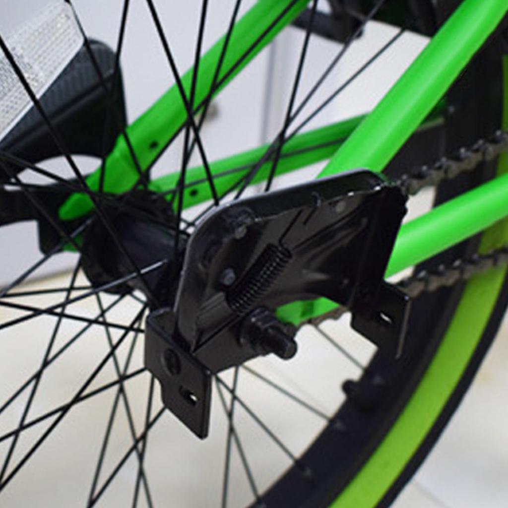 1 пара задних педалей для велосипеда из марганцевой стали, складная подставка для ног, аксессуары для электрических горных велосипедов